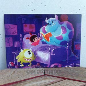 Disney Parks Pixar Postcard Monsters Inc. Bedtime Story Eunjung June Kim Boo